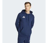 Kapuzensweatshirt ADIDAS PERFORMANCE "ENTRADA26 HOODIE", Herren, Gr. L, team navy blau 2, weiß, Obermaterial: 70% Baumwolle, 30% Polyester, normal, Rundhals, angesetztes Bündchen, Sweatshirts (9551813