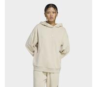 Kapuzensweatshirt ADIDAS SPORTSWEAR "ALL SZN FRENCH TERRY LOOSE HOODIE", Damen, Gr. M, beige (crystal linen), Obermaterial: 100% Baumwolle, angesetztes Bündchen, Sweatshirts (12210819-M) crystal linen