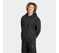 Kapuzensweatshirt ADIDAS SPORTSWEAR "ALL SZN", Herren, Gr. 3XL, schwarz, Obermaterial: 70% Baumwolle, 30% Polyester, angesetztes Bündchen, Sweatshirts, Kapuzenjacke mit Reißverschluss (48894616-XXXL)
