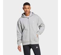 Kapuzensweatshirt ADIDAS SPORTSWEAR "ALL SZN", Herren, Gr. S, grau (medium grau heather), Obermaterial: 70% Baumwolle, 30% Polyester, angesetztes Bündchen, Sweatshirts, Kapuzenjacke mit Reißverschluss