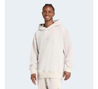 Kapuzensweatshirt ADIDAS SPORTSWEAR "ALL SZN LUXE HOODIE", Herren, Gr. XL, grau (wonder aluminium), Obermaterial: 100% Polyester, angesetztes Bündchen, Sweatshirts (95788865-XL) wonder aluminium