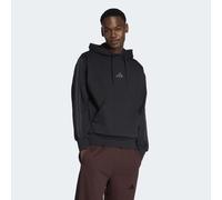 Kapuzensweatshirt ADIDAS SPORTSWEAR "ESSENTIALS 3-STREIFEN HOODIE", Herren, Gr. XL, schwarz, carbon, Obermaterial: 55% Baumwolle, 36% Polyester, 9% Viskose, angesetztes Bündchen, Sweatshirts (55645239