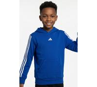 Kapuzensweatshirt ADIDAS SPORTSWEAR "ESSENTIALS KIDS HOODIE", Mädchen, Gr. 164, royal blau, weiß, Obermaterial: 71% Baumwolle, 29% Polyester, normal, Rundhals, angesetztes Bündchen, Sweatshirts (17566