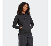 Kapuzensweatshirt ADIDAS SPORTSWEAR "ESSENTIALS SMALL LOGO FEEL COZY HOODIE", Damen, Gr. S, schwarz-weiß (schwarz, weiß), Obermaterial: 70% Baumwolle, 30% Polyester, angesetztes Bündchen, Sweatshirts