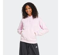 Kapuzensweatshirt ADIDAS SPORTSWEAR "W SL FC HD", Damen, Gr. XS, pink (clear pink, weiß), Obermaterial: 70% Baumwolle, 30% Polyester, sportlich, Sweatshirts (24617341-XS) clear pink, weiß