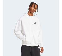 Kapuzensweatshirt ADIDAS SPORTSWEAR "FUTURE ICONS SMALL LOGO", Herren, Gr. 3XL, weiß, Obermaterial: 68% Baumwolle, 32% Polyester, normal, Rundhals, angesetztes Bündchen, Sweatshirts (31582514-XXXL) we