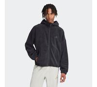 Kapuzensweatshirt ADIDAS SPORTSWEAR "FUTURE ICONS SMALL LOGO LOW PILE FLEECE MIT DURCHGEHENDEM REISSVERSCH", Herren, Gr. M, schwarz, Obermaterial: 100% Polyester, angesetztes Bündchen, Sweatshirts (88