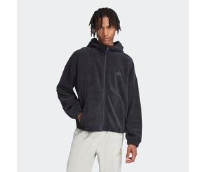 Kapuzensweatshirt ADIDAS SPORTSWEAR "FUTURE ICONS SMALL LOGO LOW PILE FLEECE MIT DURCHGEHENDEM REISSVERSCH", Herren, Gr. L, schwarz, Obermaterial: 100% Polyester, angesetztes Bündchen, Sweatshirts (88