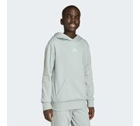Kapuzensweatshirt ADIDAS SPORTSWEAR "J SL FL HD 225", Mädchen, Gr. 176, wonder sage, weiß, Obermaterial: 71% Baumwolle, 29% Polyester, normal, Rundhals, angesetztes Bündchen, Sweatshirts (55376466-176