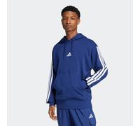 adidas Herren Essential Three Stripes French Terry Hoodie, Dark Blue/White, M