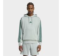 Kapuzensweatshirt ADIDAS SPORTSWEAR "M 3S FT HD", Herren, Gr. M, wonder sage, collegiate grün, Obermaterial: 55% Baumwolle, 36% Polyester, 9% Viskose, Sweatshirts (45667703-M) wonder sage, collegiate