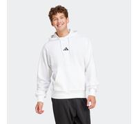 Hoodie mit Label-Print M men Weiss