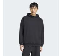 Kapuzensweatshirt ADIDAS SPORTSWEAR "SOFT LUX WINTER KNIT HOODIE", Herren, Gr. XXL, schwarz, Obermaterial: 78% Polyester, 16% Baumwolle, 6% Elasthan, angesetztes Bündchen, Sweatshirts (52303957-XXL) s