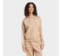 Kapuzensweatshirt ADIDAS SPORTSWEAR "W 3S FL FZ HD", Damen, Gr. XS, warm sandstone, weiß, Obermaterial: 55% Baumwolle, 36% Polyester, 9% Viskose, Sweatshirts (92411852-XS) warm sandstone, weiß