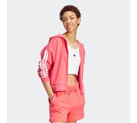 ADIDAS Damen Kapuzensweat Essentials 3-Streifen French Terry (KE4388) S SEMTUR/WHITE