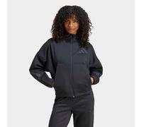 Kapuzensweatshirt ADIDAS SPORTSWEAR "W Z.N.E. FZ", Damen, Gr. XL, schwarz, Obermaterial: 57% Polyester, 43% Baumwolle, Sweatshirts (34847961-XL) schwarz