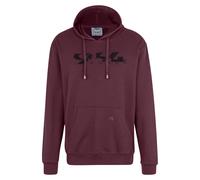 Kapuzensweatshirt AHORN SPORTSWEAR "964_BLACK", Herren, Gr. 3XL, rot (weinrot), 100% Baumwolle, bedruckt, normal, ohne Ausschnitt, Sweatshirts, mit modischem Print (88486361-XXXL) weinrot