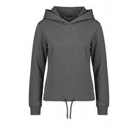Kapuzensweatshirt ALIFE & KICKIN, Damen, Gr. L, iron gate, 95% Baumwolle, 5% Elasthan, hoch geschlossener Ausschnitt, Sweatshirts (95951334-L) iron gate