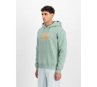 Alpha Industries Herren Basic BL Hoodie, Frost Green, XL