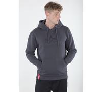 Alpha Industries Basic Hoodie, schwarz-grau, Größe XL