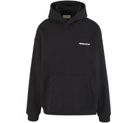 Kapuzensweatshirt ANOTHER COTTON LAB "Another Cotton Lab", Damen, Gr. L, schwarz, 100% Baumwolle, bedruckt, Rundhals, Sweatshirts (41605441-L) schwarz