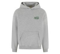 Kapuzensweatshirt ANOTHER COTTON LAB "Another Cotton Lab", Herren, Gr. XS, grau, 52% Baumwolle, 48% Polyester, bedruckt, Rundhals, Sweatshirts (52631626-XS) grau