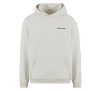 Kapuzensweatshirt ANOTHER COTTON LAB "Another Cotton Lab More Espresso Oversized Hoodie", Herren, Gr. XL, grau, 60% Baumwolle, 40% Polyester, bedruckt, Rundhals, Sweatshirts (20048316-XL) grau