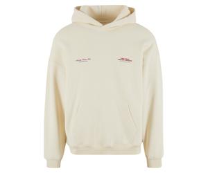 Kapuzensweatshirt ANOTHER COTTON LAB "Another Cotton Lab Pardon Monsieur Oversized Hoodie", Damen, Gr. S, weiß, 52% Baumwolle, 48% Polyester, bedruckt, Rundhals, Sweatshirts (30463145-S) weiß