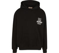 Kapuzensweatshirt ANOTHER COTTON LAB "Another Cotton Lab Sunday Morning Hoodie", Damen, Gr. S, schwarz, 52% Baumwolle, 48% Polyester, bedruckt, Rundhals, Sweatshirts (81485341-S) schwarz