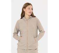 Kapuzensweatshirt ATHLECIA "Jacey", Damen, Gr. 46, taupe, 51% Polyester, 44% Modal, 5% Elasthan, unifarben, normal, ohne Ausschnitt, Sweatshirts, in klassischem Design mit Kapuze (77973563-46) taupe
