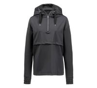 Kapuzensweatshirt ATHLECIA "Kasa", Damen, Gr. 44, schwarz, 90% Polyamid, 10% Elasthan, unifarben, normal, ohne Ausschnitt, Sweatshirts, im sportlichen Look (63154354-44) schwarz