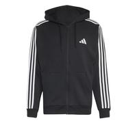 Adidas 3 Stripes French Terry Reißverschlusspullover