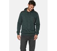 Kapuzensweatshirt BABISTA "Sweatshirt CORLIAN", Herren, Gr. XL, blau (petrol melange), Obermaterial: 90% Baumwolle CO. 10% Polyester COOLMAX PES(Coolmax)., Sweatshirts (96961364-XL) petrol melange