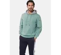 Kapuzensweatshirt BABISTA "Sweatshirt ELEGANZARA", Herren, Gr. L, blau (türkis), Obermaterial: 60% Baumwolle CO. 40% Polyester COOLMAX PES(Coolmax)., Sweatshirts (31830264-L) türkis