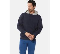 Kapuzensweatshirt BABISTA "Sweatshirt ELEGANZARA", Herren, Gr. XXL, blau (dunkelblau), Obermaterial: 60% Baumwolle CO. 40% Polyester COOLMAX PES(Coolmax)., Sweatshirts (50840905-XXL) dunkelblau