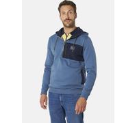 Kapuzensweatshirt BABISTA "Sweatshirt ESTILA", Herren, Gr. XL, blau, Obermaterial: 84% Baumwolle CO. 16% Polyester COOLMAX(R) PES(Coolmax)., Sweatshirts (28702709-XL) blau