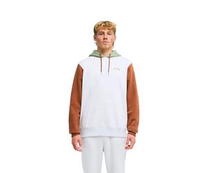 Kapuzensweatshirt BILLABONG "Arch Block", Herren, Gr. L, weiß (light grau heather), Obermaterial: 55% Baumwolle, 25% Baumwolle, 20% Polyester., Sweatshirts (83984963-L) light grau heather