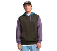 Kapuzensweatshirt BILLABONG "Arch Block", Herren, Gr. M, dusty grape, Obermaterial: 55% Baumwolle, 25% Baumwolle, 20% Polyester;, Sweatshirts (33383912-M) dusty grape