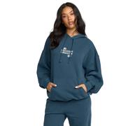 Kapuzensweatshirt BILLABONG "Best Wishes", Damen, Gr. S, navy, 80% Baumwolle, 20% Polyester, Sweatshirts (94961057-S) navy