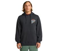 Kapuzensweatshirt BILLABONG "Foundation", Herren, Gr. M, schwarz, 55% Baumwolle, 25% Baumwolle, 20% Polyester, Sweatshirts (82138918-M) schwarz