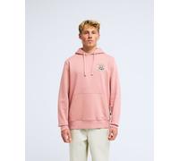 Kapuzensweatshirt BILLABONG "FOUNDATION PO", Herren, Gr. XXL, rosa (ash rose), Obermaterial: 80% Baumwolle, 20% Polyester, Sweatshirts, mit sportlichem Look, aus Baumwolle und Polyester (23561208-XXL)
