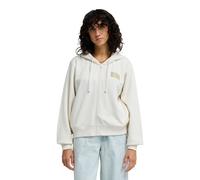 Kapuzensweatshirt BILLABONG "Zip Family", Damen, Gr. S, weiß, Obermaterial: 55% Walkfrottier, 25% Walkfrottier, 20% Microfaser;, Sweatshirts (95719229-S) weiß