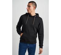 Kapuzensweatshirt BLEND "BHAvebury", Herren, Gr. L, schwarz, Sweatware, 100% Baumwolle, unifarben, regular fit normal, ohne Ausschnitt, Sweatshirts, Klassisches Sweatshirt mit Rundhalsausschnitt und K