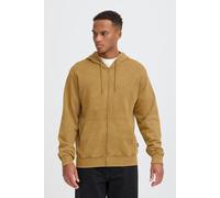 Kapuzensweatshirt BLEND "BHFACTOR ZP HOOD SWEATSHIRT", Herren, Gr. M, butternut, Sweatware, Obermaterial: 100% Baumwolle, unifarben, regular fit normal, ohne Ausschnitt, Sweatshirts (31060610-M) butte