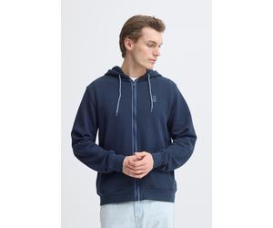 Kapuzensweatshirt BLEND "BHJUMA PIQUE ZIPP SWEAT", Herren, Gr. S, salute, Sweatware, Obermaterial: 87% Baumwolle, 13% Polyester, unifarben, regular fit normal, ohne Ausschnitt, Rippbündchen, Sweatshir