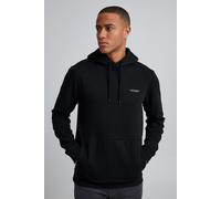 Kapuzensweatshirt BLEND "BHPaco", Herren, Gr. XXL, schwarz, Sweatware, 60% Baumwolle, 40% Polyester, meliert, regular fit hüftlang, ohne Ausschnitt, eingesetzt, Sweatshirts, Kapuzensweatshirt mit Kord