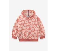 Kapuzensweatshirt BLUMEN Mädchen Sanetta PURE Bio-Baumwolle koralle Gr. 116