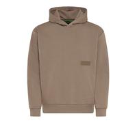 Kapuzensweatshirt BOSS GREEN, Herren, Gr. XL, braun (light, pastel grün334), Sweatware, Obermaterial: 88% Baumwolle, 12% Polyester, unifarben, relaxed fit normal, Rundhals, Bündchen, Sweatshirts, Ripp