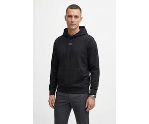 Kapuzensweatshirt BOSS GREEN "Sly Zone", Herren, Gr. XL, dunkelblau403, Sweatware, Obermaterial: 62% Baumwolle, 33% Polyester, 5% Elasthan, unifarben, regular fit normal, Rundhals, Bündchen, Sweatshir