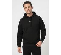 Kapuzensweatshirt BOSS GREEN "Sly Zone", Damen, Gr. XXL, schwarz002, Sweatware, Obermaterial: 62% Baumwolle, 33% Polyester, 5% Elasthan, unifarben, regular fit normal, Rundhals, Bündchen, Sweatshirts,